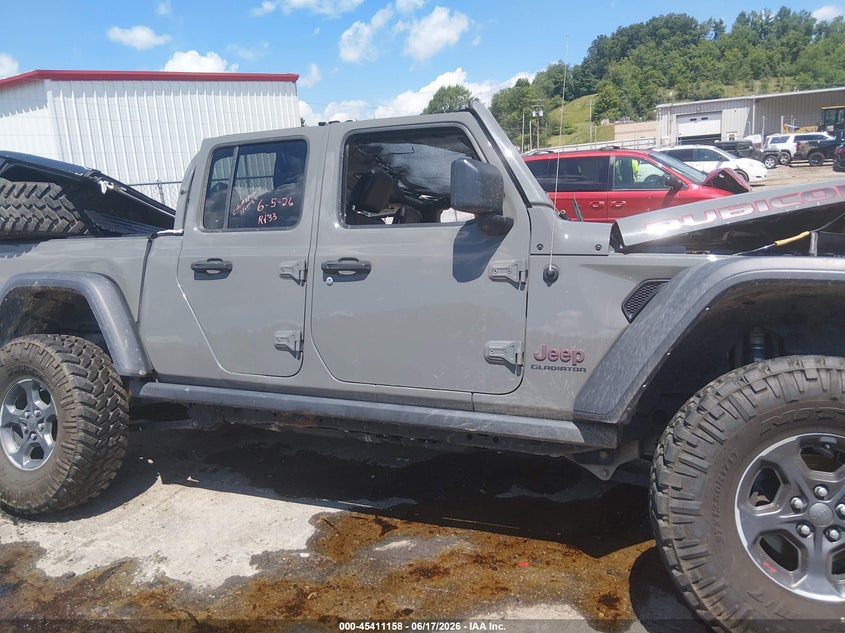 2022 Jeep Gladiator Rubicon 4X4 VIN: 1C6JJTBG8NL122647 Lot: 45411158