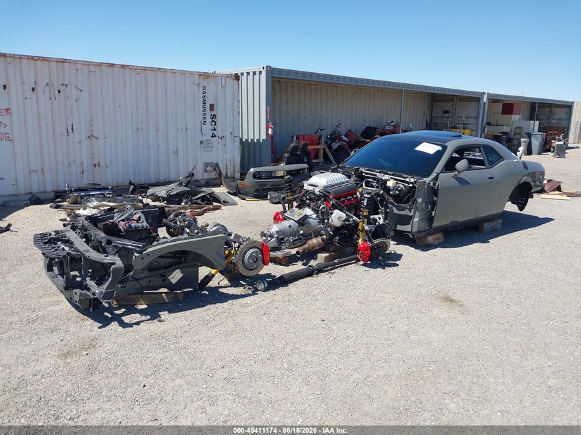 Vin: 2c3cdzh91jh102238, lot: 45909196, dodge challenger 20182