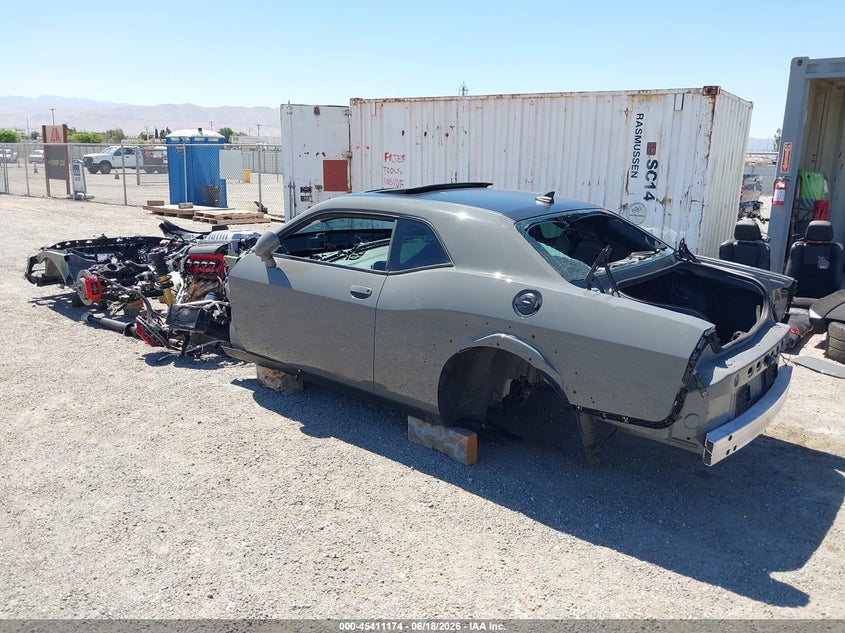 Vin: 2c3cdzh91jh102238, lot: 45909196, dodge challenger 20183