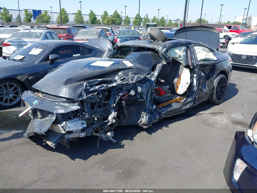 Vin: wba4p1c39hk522759, lot: 45909221, bmw 440i 20172