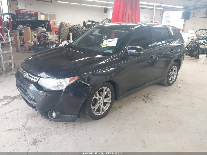 JA4AD3A32EZ014546 2014 MITSUBISHI OUTLANDER SE photo 1