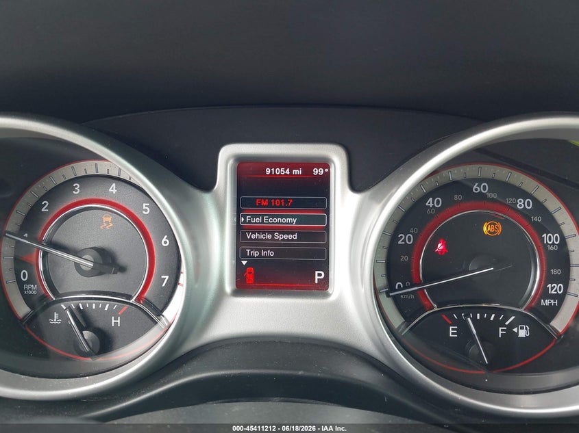 2020 Dodge Journey Se Value VIN: 3C4PDCAB7LT277952 Lot: 45411212