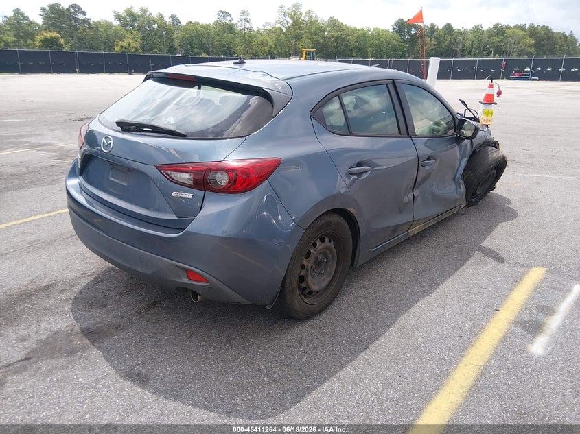 Vin: 3mzbm1j71gm304098, lot: 45909277, mazda mazda3 i sport 20164