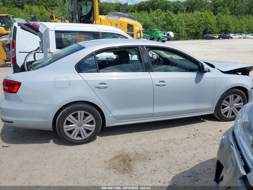 2017 VOLKSWAGEN JETTA SEDAN 1.4L I-4 DI, DOHC, VVT, TURBO, 150HP