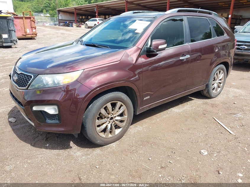 2013 Kia Sorento Sx V6 5XYKWDA25DG322048 photo 1