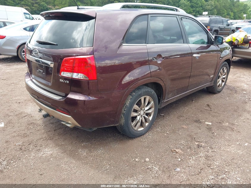 2013 Kia Sorento Sx V6 VIN: 5XYKWDA25DG322048 Lot: 45411300