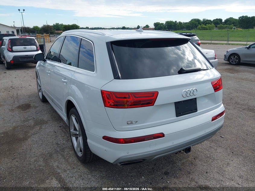 Vin: wa1vaaf72kd024089, lot: 45909373, audi q7 55 premium 20193