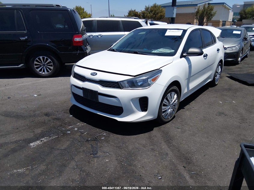Vin: 3kpa24ab8je062292, lot: 45909379, kia rio lx 20182