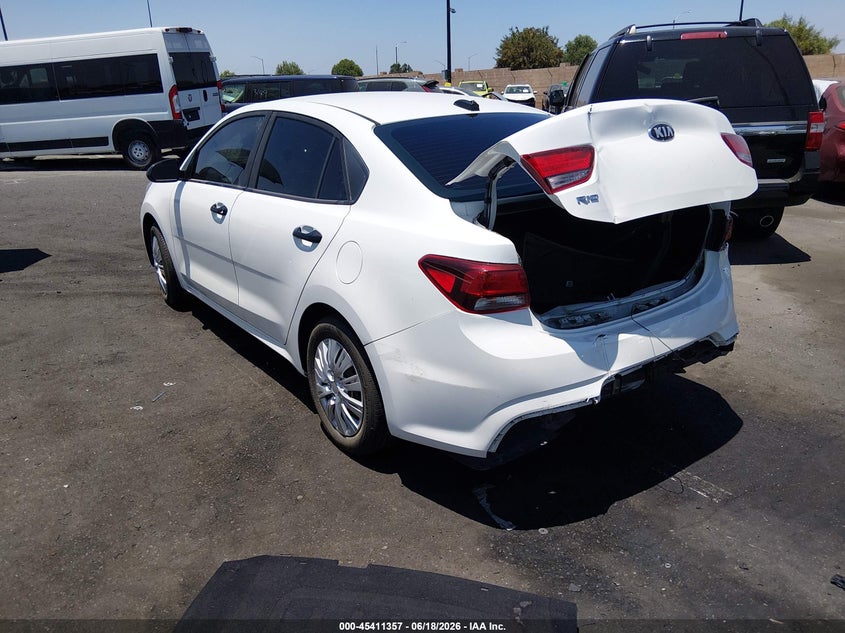 Vin: 3kpa24ab8je062292, lot: 45909379, kia rio lx 20183