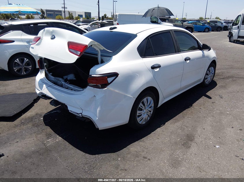 Vin: 3kpa24ab8je062292, lot: 45909379, kia rio lx 20184