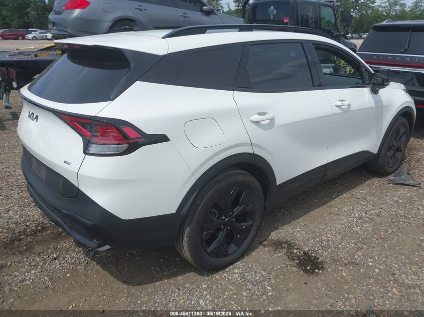 Vin: kndpyddh3s7191695, lot: 45909382, kia sportage plug-in hybrid x-line 20254