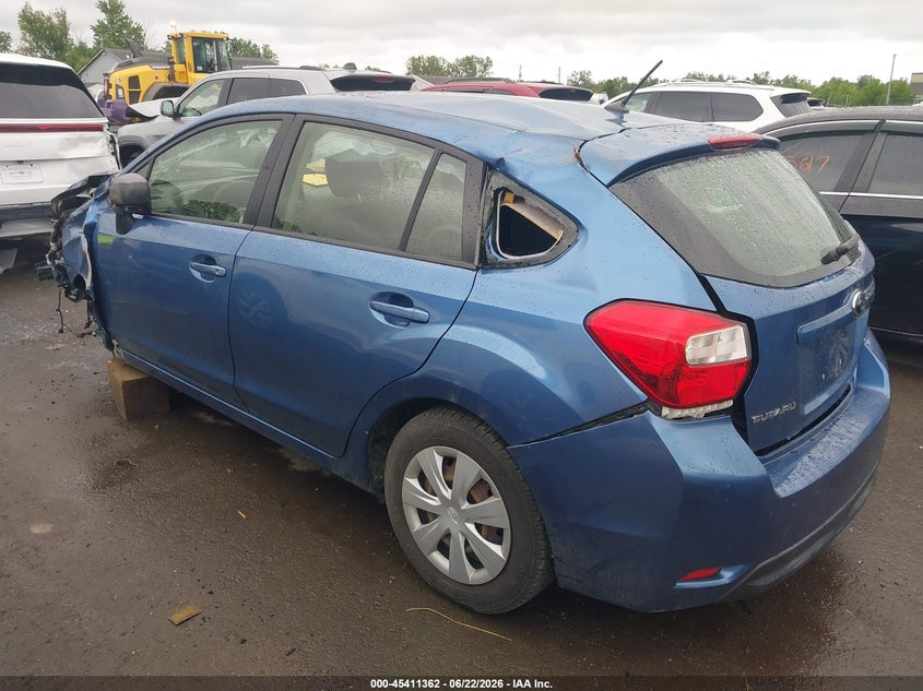 Vin: jf1gpaa67eh338772, lot: 45909384, subaru impreza 2.0i 20143