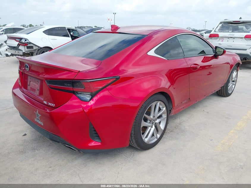 Vin: jthaa5bc3m5011510, lot: 45909386, lexus rc 300 20214
