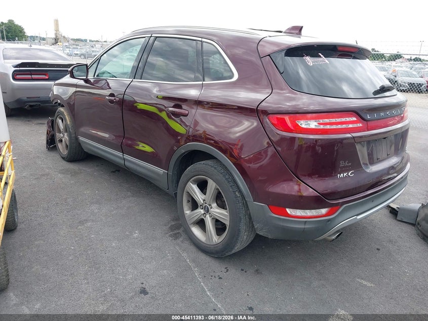 Vin: 5lmcj1c98guj12518, lot: 45909415, lincoln mkc premier 20163