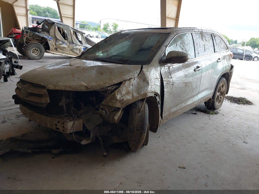 Vin: 5tddzrfh7ks739536, lot: 45909417, toyota highlander limited platinum 20192