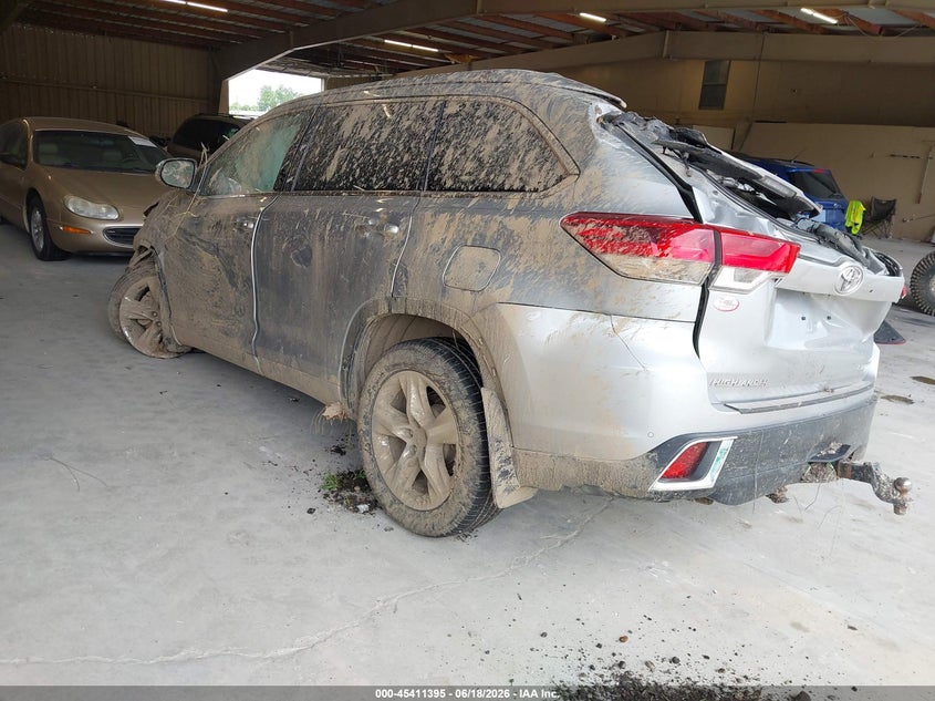 Vin: 5tddzrfh7ks739536, lot: 45909417, toyota highlander limited platinum 20193