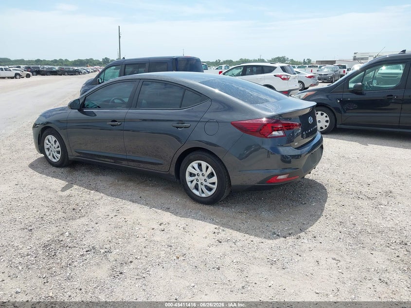 2020 HYUNDAI ELANTRA auction photo 3