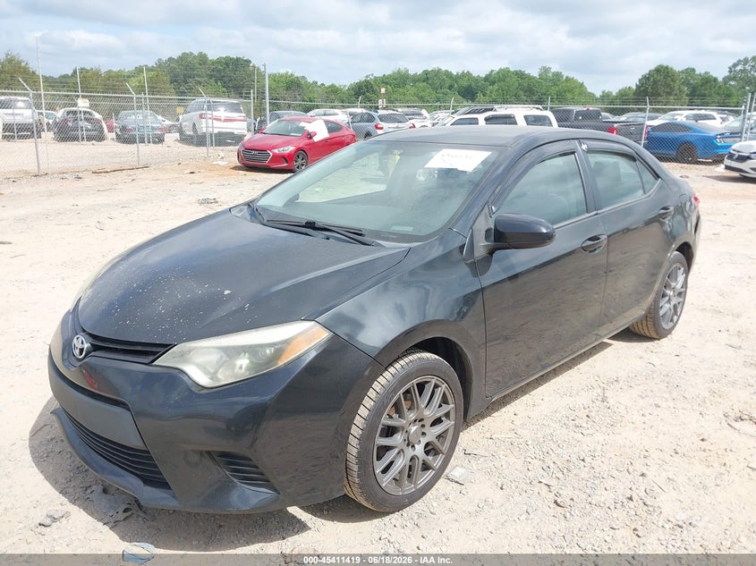 2014 Toyota Corolla Le 2T1BURHE2EC080402 photo 1