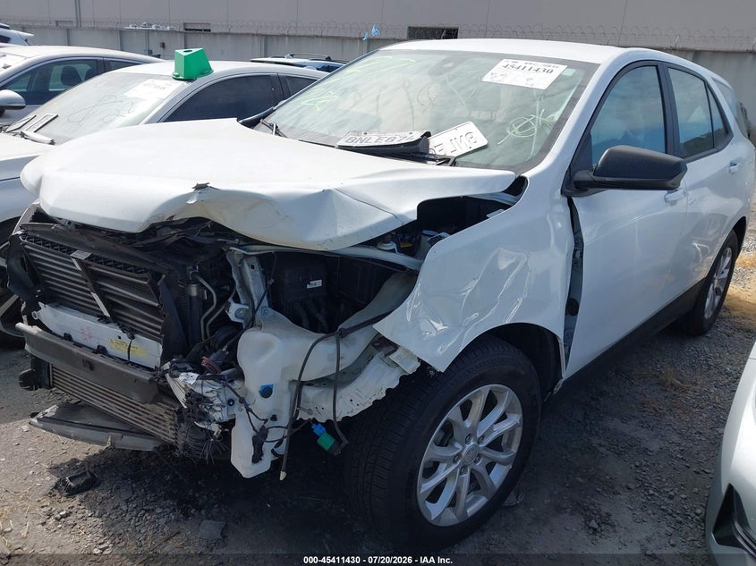 2020 Chevrolet Equinox Fwd Ls 3GNAXHEV7LS504469 photo 1