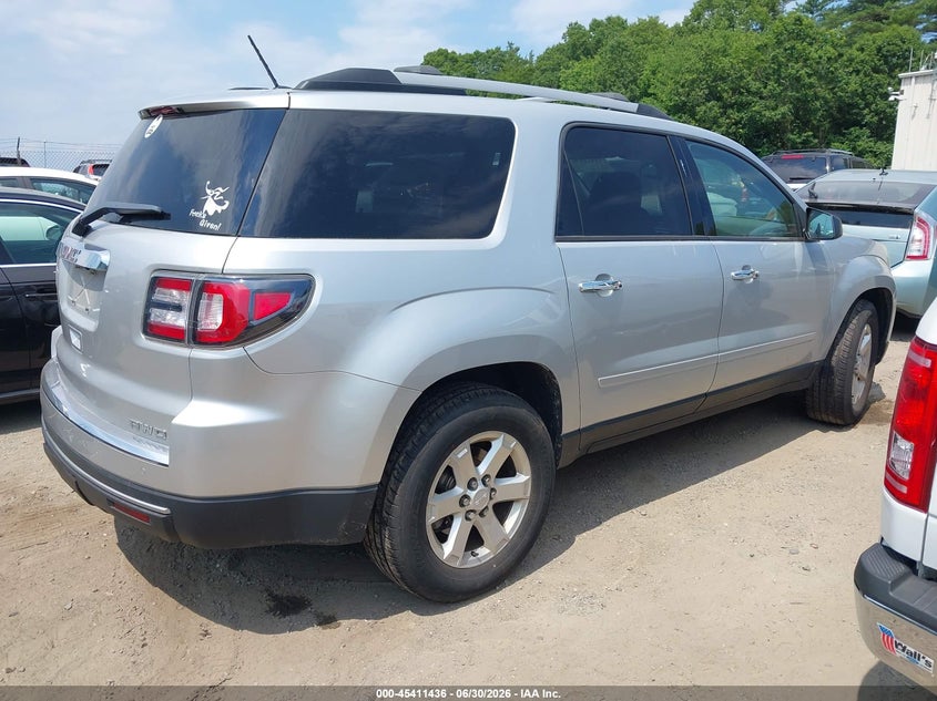 Vin: 1gkkvpkd9fj296114, lot: 45909458, gmc acadia sle-2 20154