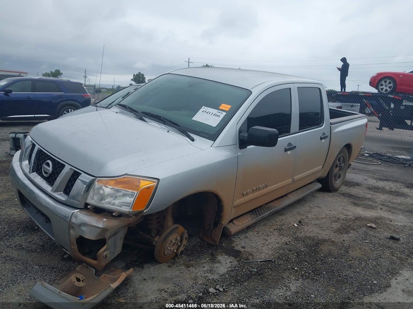 Vin: 1n6ba0ek1dn304282, lot: 45909488, nissan titan sv 20132