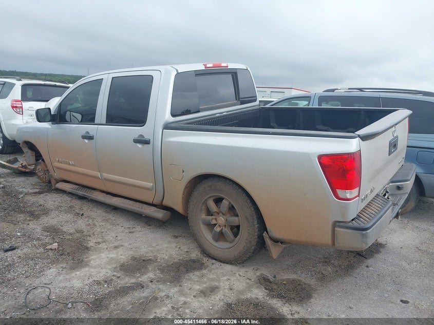 Vin: 1n6ba0ek1dn304282, lot: 45909488, nissan titan sv 20133