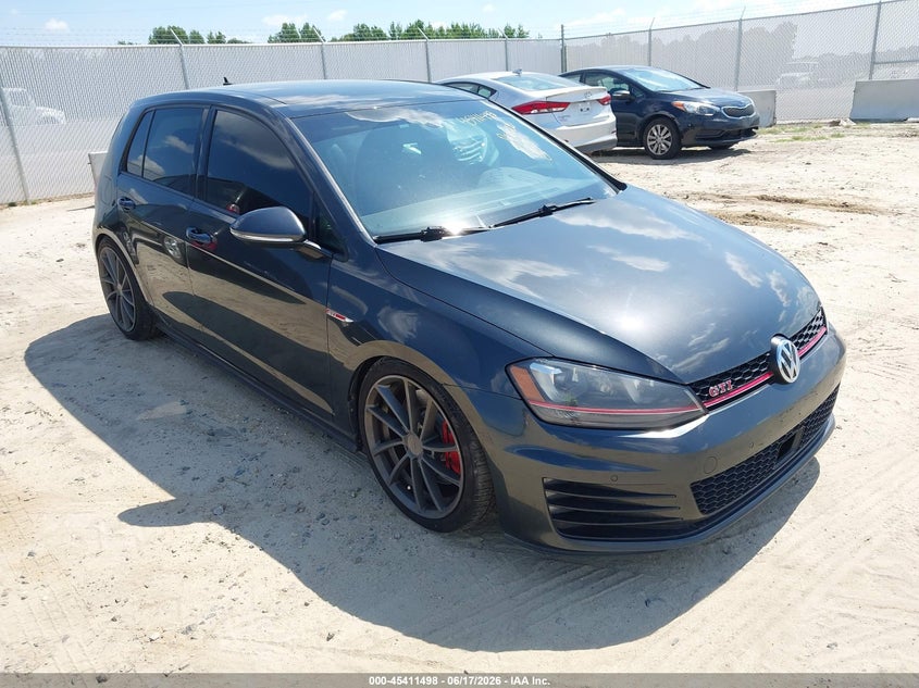 2015 Volkswagen Golf Gti 2.0T Autobahn W/Performance Package 4-Door