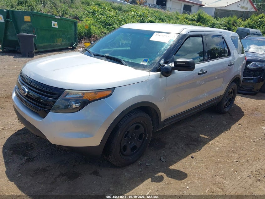 Vin: 1fm5k8ar0fgb98862, lot: 45909535, ford utility police interceptor 20152