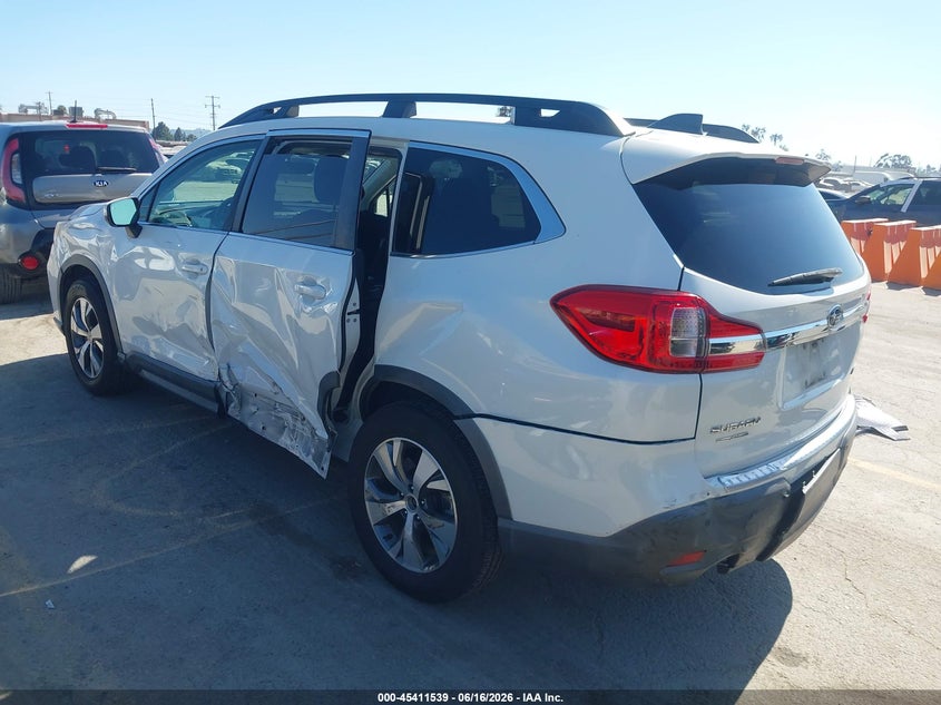 Vin: 4s4wmafd3l3409154, lot: 45909561, subaru ascent premium 20203