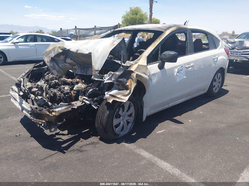 Vin: jf1gpaa60f8256433, lot: 45909569, subaru impreza 2.0i 20152