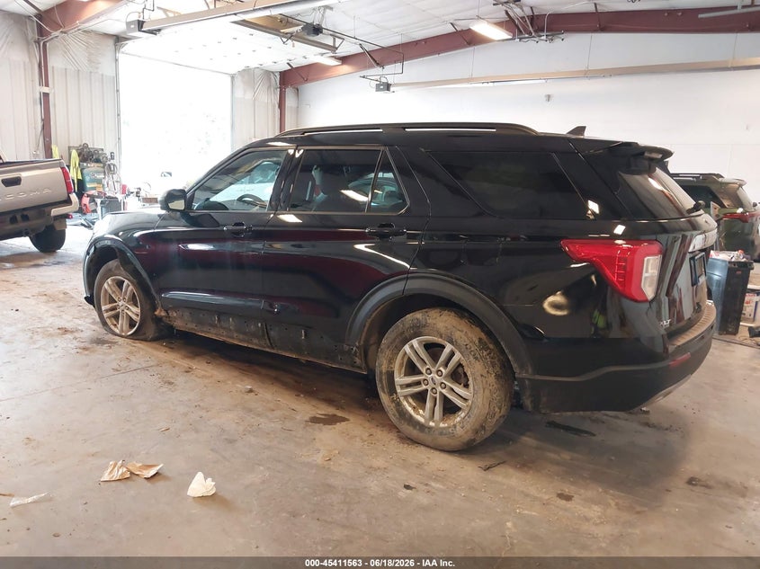 Vin: 1fmsk8dh5ngb09193, lot: 45909585, ford explorer xlt 20223