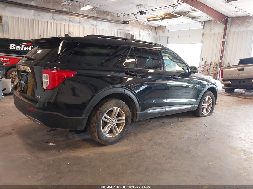 Vin: 1fmsk8dh5ngb09193, lot: 45909585, ford explorer xlt 20224
