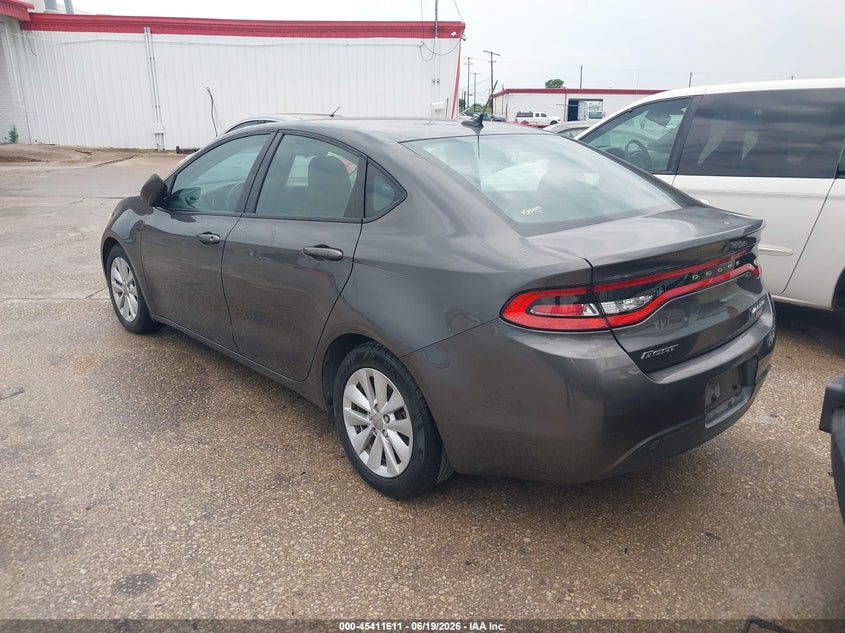 Vin: 1c3cdfdh9fd173607, lot: 45909633, dodge dart aero 20153