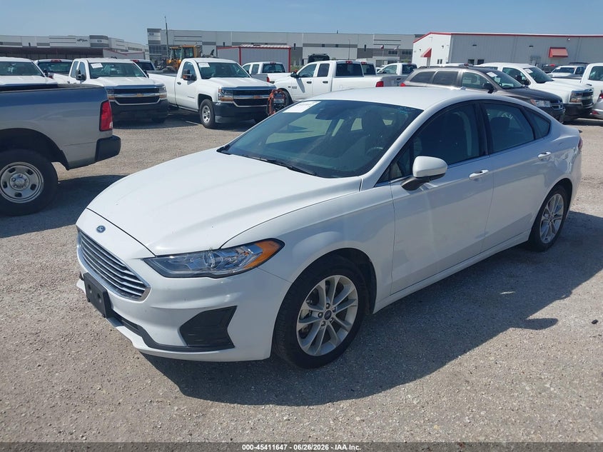 2020 Ford Fusion Hybrid Se 3FA6P0LU5LR225397 photo 1
