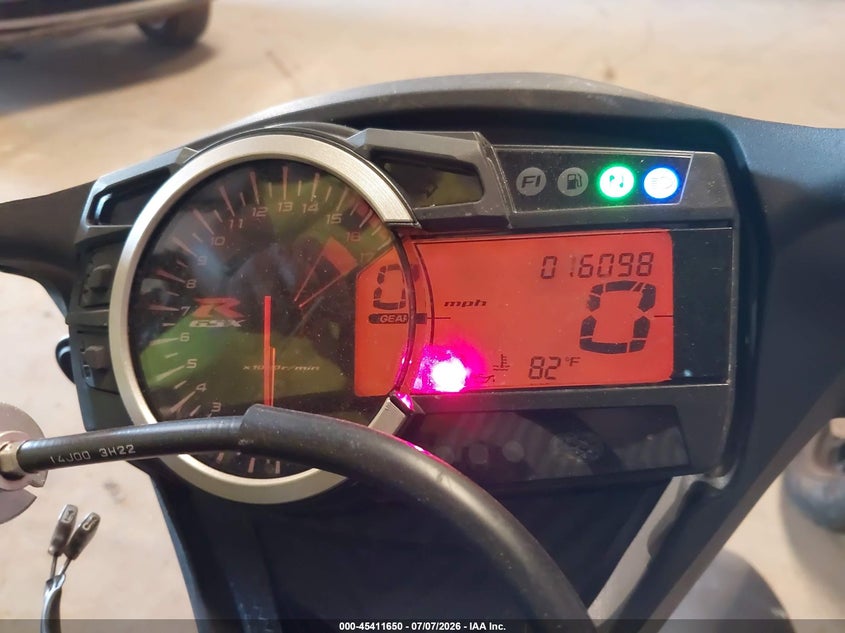 2024 SUZUKI GSX-R600 auction photo 7