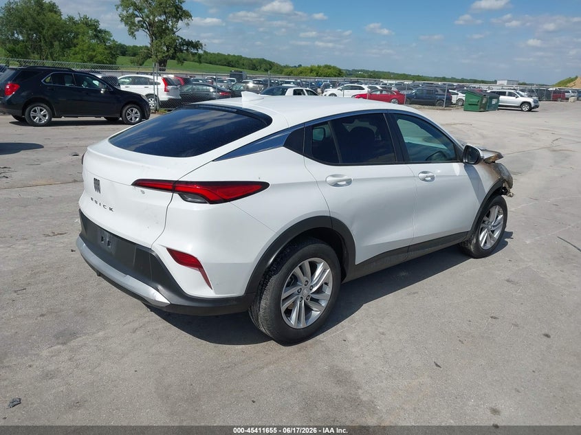Vin: kl47lae23rb026982, lot: 45909677, buick envista preferred fwd 20244