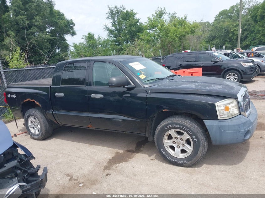 2006 Dodge Dakota Slt VIN: 1D7HW48N46S534324 Lot: 45411689
