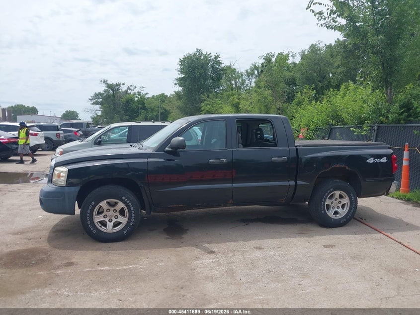 2006 Dodge Dakota Slt VIN: 1D7HW48N46S534324 Lot: 45411689