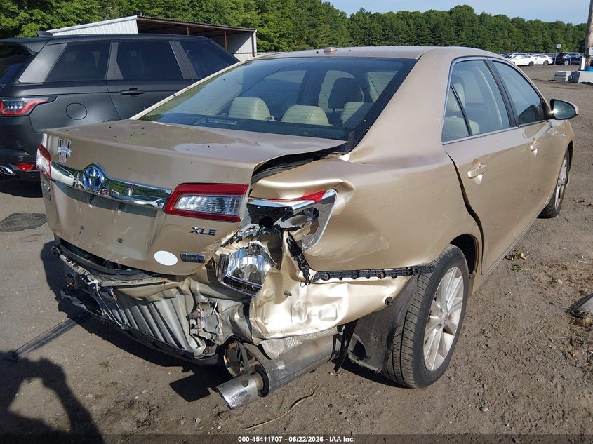 2012 TOYOTA CAMRY HYBRID auction photo 6