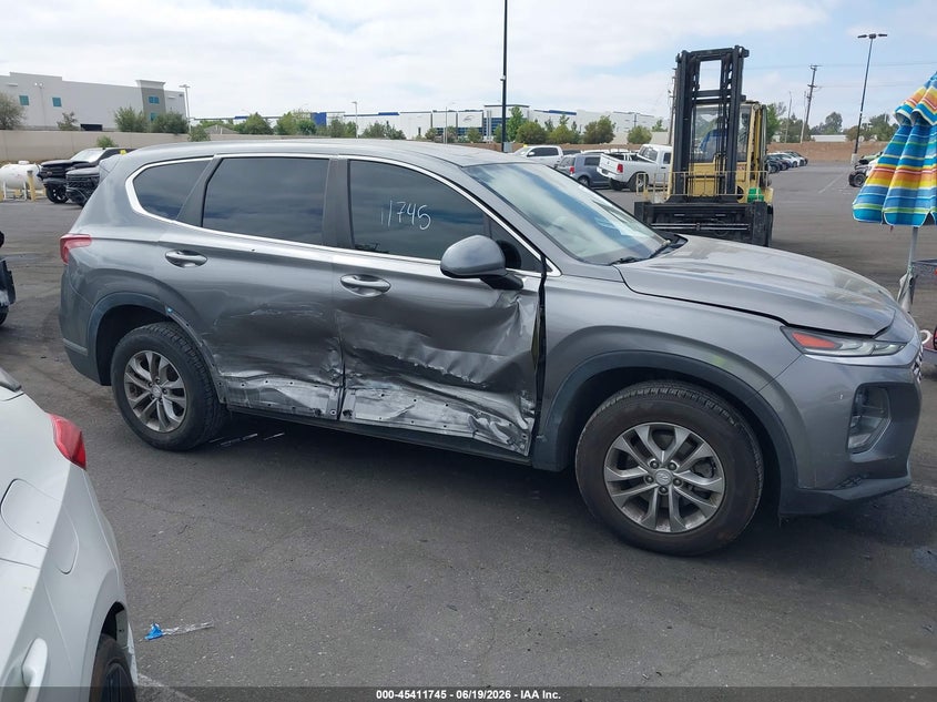 2020 Hyundai Santa Fe Se VIN: 5NMS2CAD3LH169469 Lot: 45411745