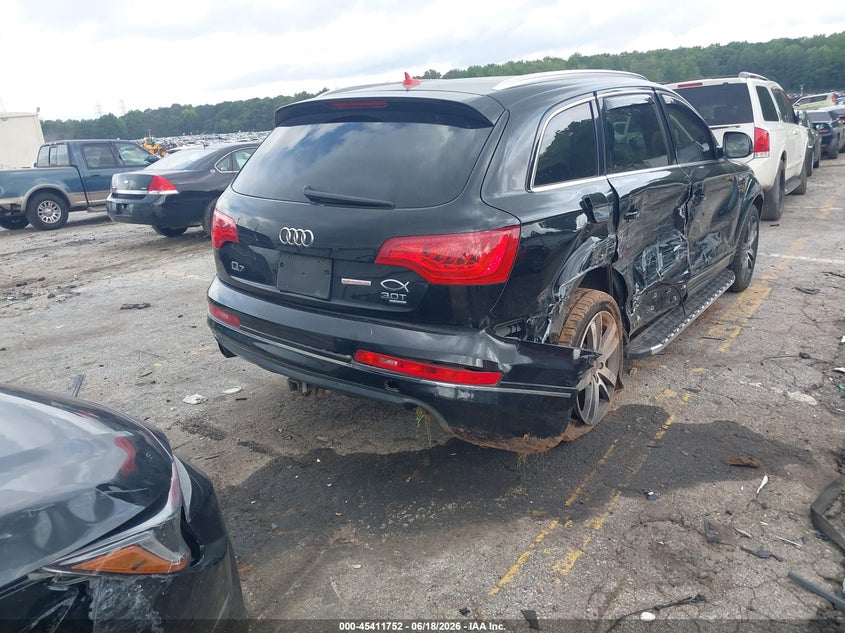 Vin: wa1lgafe0ed006781, lot: 45909774, audi q7 3.0t premium 20144