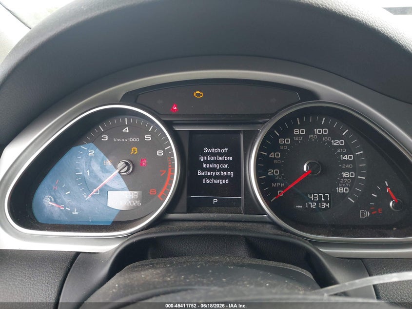 2014 AUDI Q7 auction photo 7
