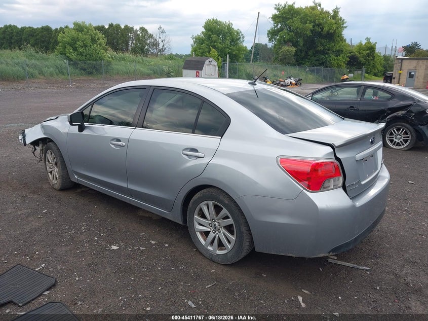 2015 SUBARU IMPREZA SEDAN 2.0L H-4 DOHC, VVT, 148HP