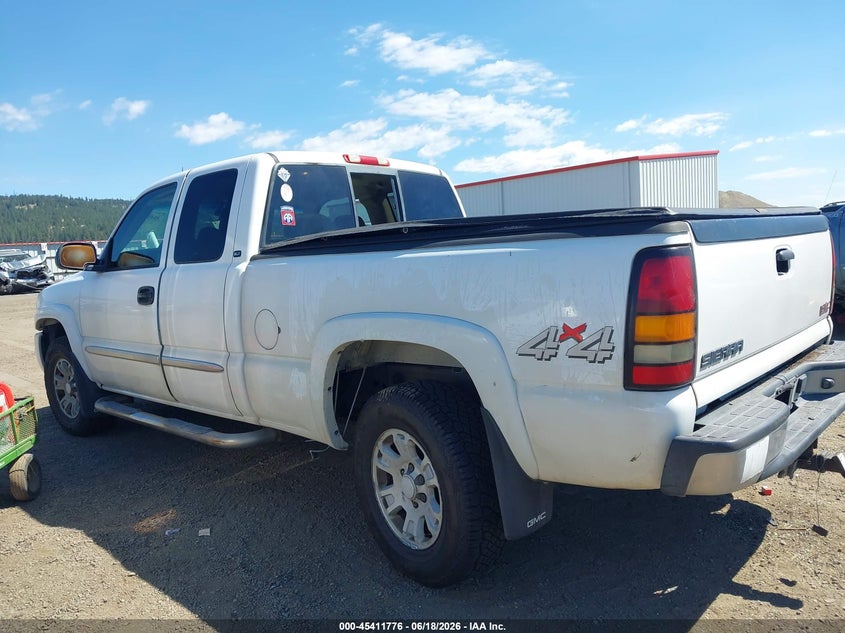 2005 GMC Sierra 1500 Slt VIN: 1GTEK19B55E334075 Lot: 45411776