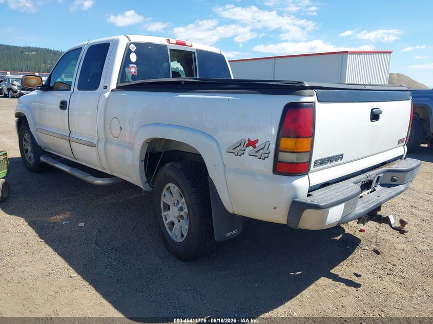 2005 GMC SIERRA VIN 1GTEK19B55E334075 nuotrauka 3
