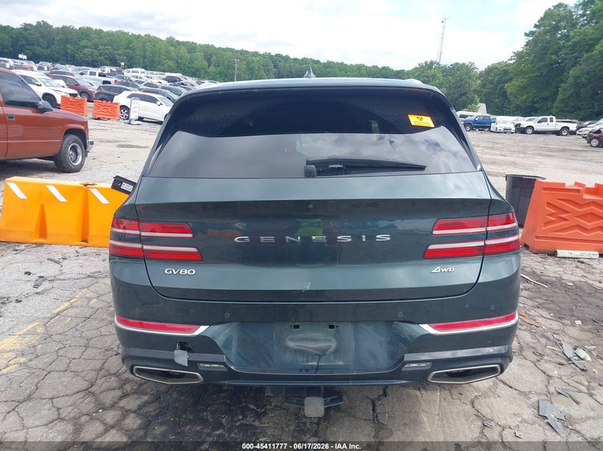 2022 Genesis Gv80 2.5T Awd VIN: KMUHBDSB5NU079245 Lot: 45411777