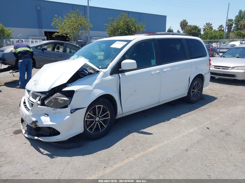 Vin: 2c4rdgeg8jr241838, lot: 45909832, dodge grand caravan gt 20182