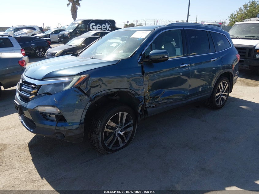 2016 Honda Pilot Touring 5FNYF5H91GB059376 photo 1