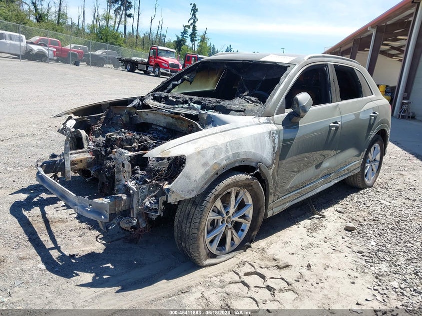 Vin: wa1eecf39s1065964, lot: 45909905, audi q3 premium 45 tfsi s line quattro tiptronic 20252