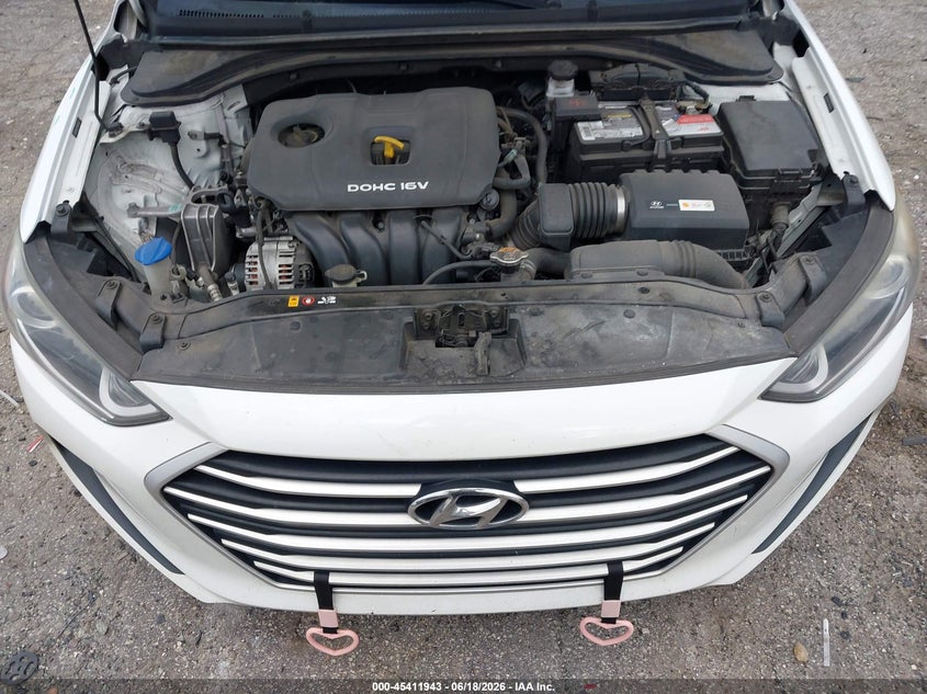 VIN 5NPD84LF1HH000931 2017 HYUNDAI ELANTRA SE